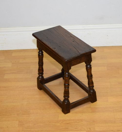 GEORGIAN PERIOD OAK JOINT STOOLS - ADDITIONAL PHOTO 21