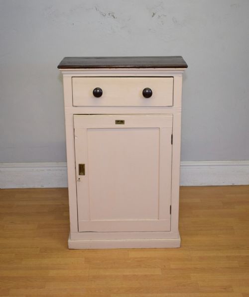 VICTORIAN PINE PAINTED CUPBOARD - ADDITIONAL PHOTO 7