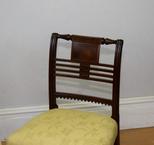 PAIR OF REGENCY CHAIRS - ADDITIONAL PHOTO 5