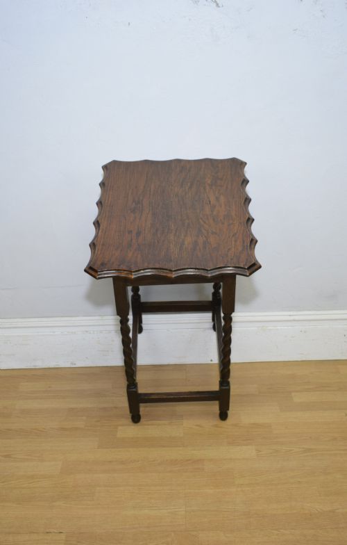 EARLY 20TH CENTURY OAK OCCASIONAL TABLE - ADDITIONAL PHOTO 15
