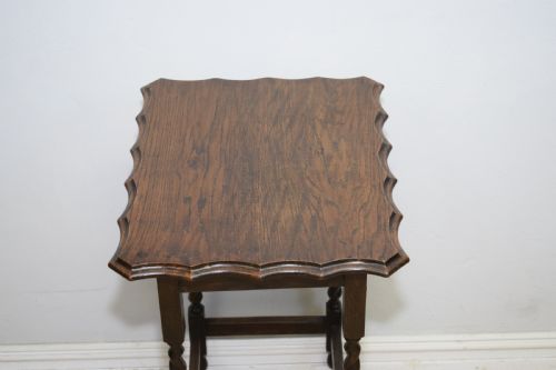 EARLY 20TH CENTURY OAK OCCASIONAL TABLE - ADDITIONAL PHOTO 16