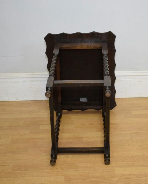 EARLY 20TH CENTURY OAK OCCASIONAL TABLE - ADDITIONAL PHOTO 19
