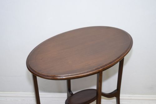 EDWARDIAN MAHOGANY OCCASIONAL TABLE - ADDITIONAL PHOTO 11