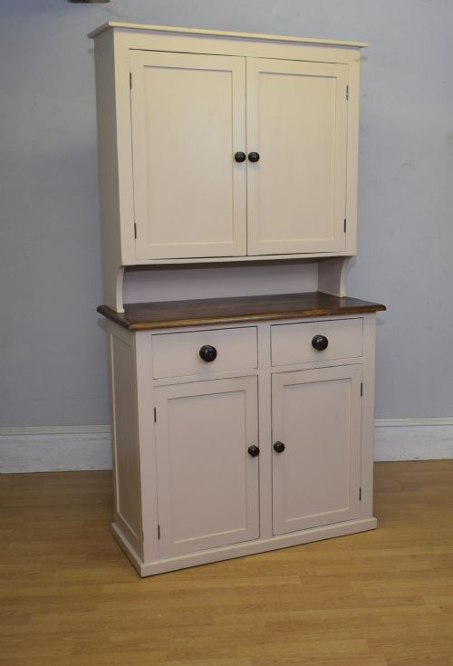 EARLY 20TH CENTURY PAINTED PINE CUPBOARD - ADDITIONAL PHOTO 3