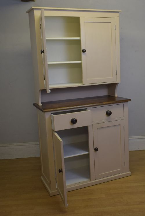 EARLY 20TH CENTURY PAINTED PINE CUPBOARD - ADDITIONAL PHOTO 6