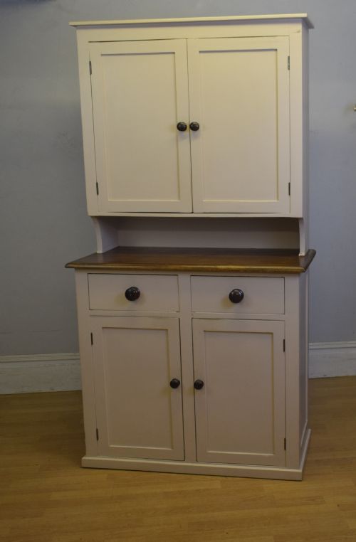 EARLY 20TH CENTURY PAINTED PINE CUPBOARD - ADDITIONAL PHOTO 7