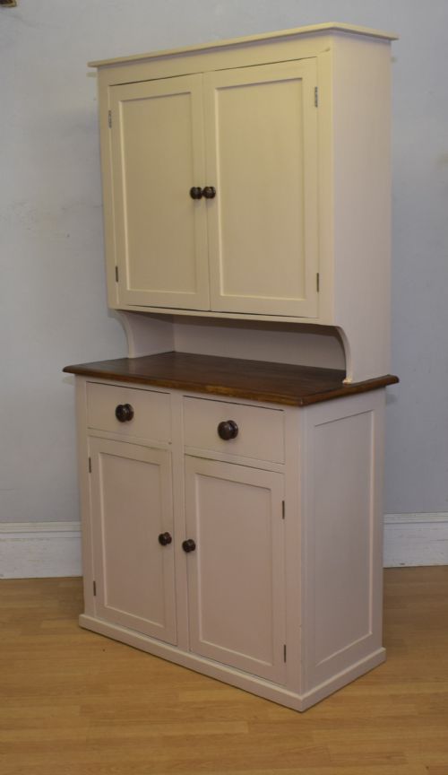 EARLY 20TH CENTURY PAINTED PINE CUPBOARD - ADDITIONAL PHOTO 8