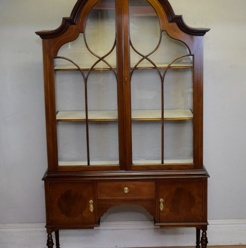 EARLY 20TH CENTURY DISPLAY CABINET - ADDITIONAL PHOTO 6
