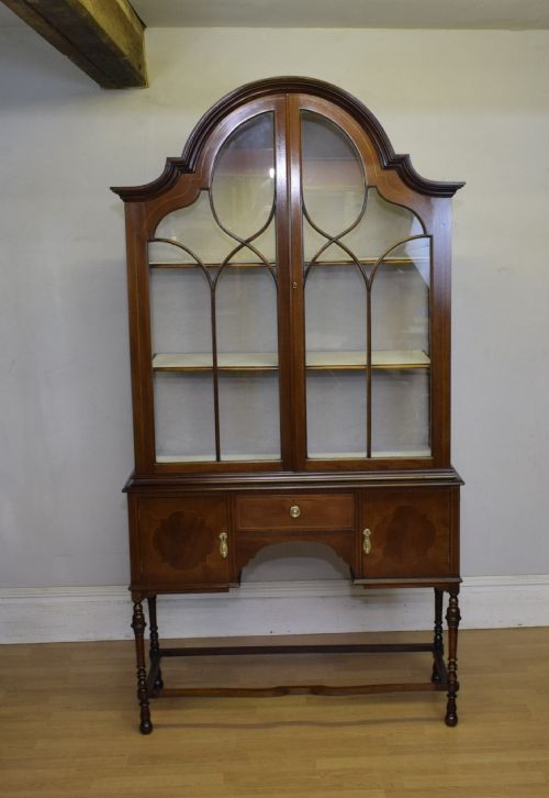 EARLY 20TH CENTURY DISPLAY CABINET - ADDITIONAL PHOTO 7