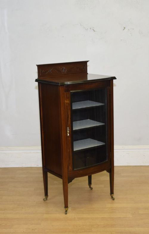 EDWARDIAN DISPLAY CABINET - ADDITIONAL PHOTO 2