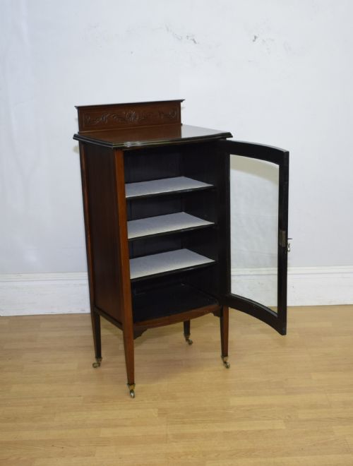 EDWARDIAN DISPLAY CABINET - ADDITIONAL PHOTO 11