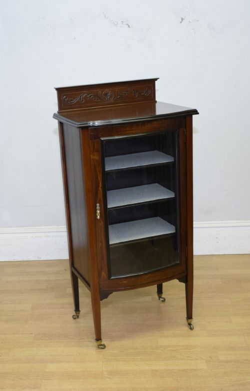 EDWARDIAN DISPLAY CABINET - ADDITIONAL PHOTO 17