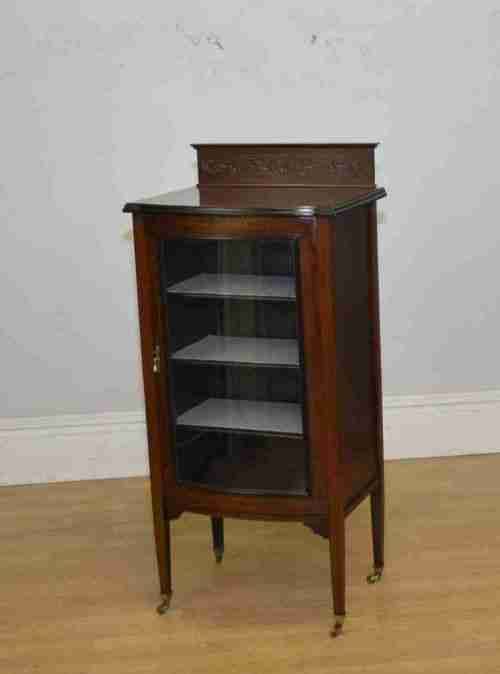 EDWARDIAN DISPLAY CABINET