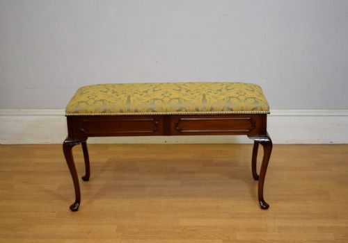 EDWARDIAN DUET PIANO STOOL - ADDITIONAL PHOTO 2