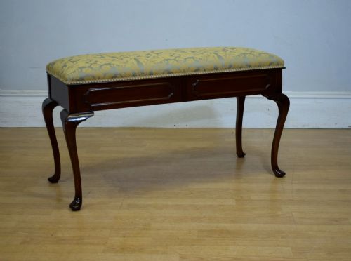 EDWARDIAN DUET PIANO STOOL - ADDITIONAL PHOTO 7