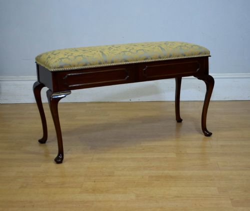 EDWARDIAN DUET PIANO STOOL - ADDITIONAL PHOTO 9