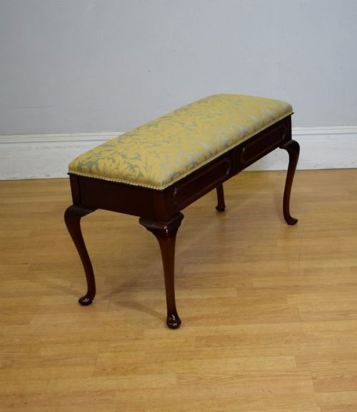 EDWARDIAN DUET PIANO STOOL - ADDITIONAL PHOTO 14