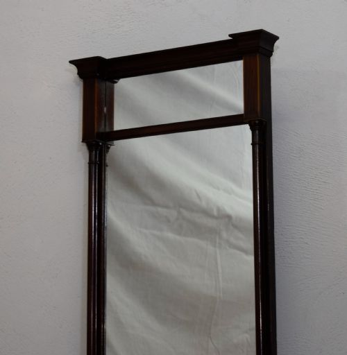 REGENCY MAHOGANY PIER MIRROR - ADDITIONAL PHOTO 4