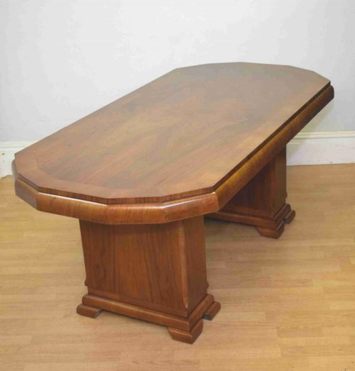 art deco dining table - CATEGORY: ANTIQUE TABLES - DATED 1930