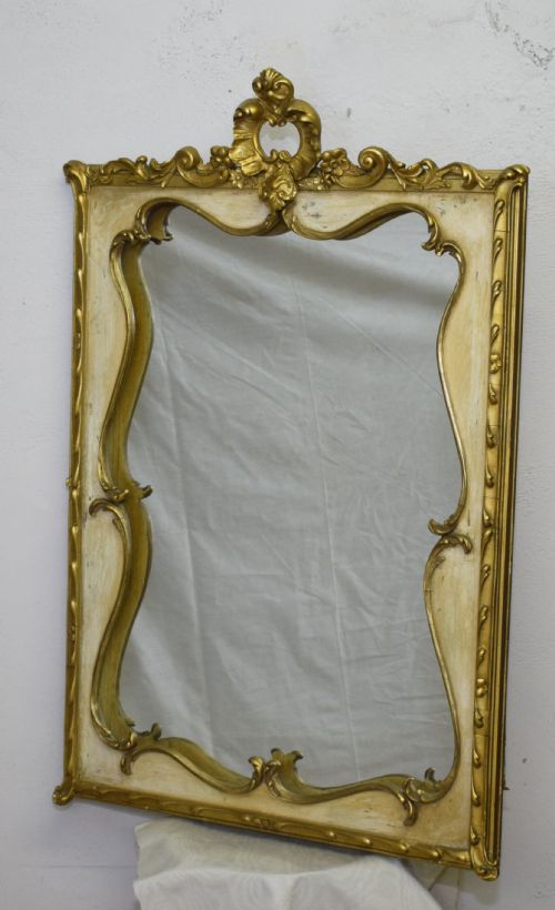 antique french giltwood mirror - CATEGORY: ANTIQUE MIRRORS - DATED 19TH CENTURY