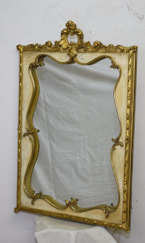 ANTIQUE FRENCH GILTWOOD MIRROR - ADDITIONAL PHOTO 15