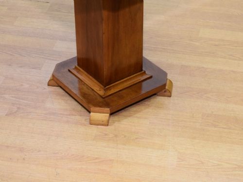 ART DECO WALNUT LAMP TABLE - ADDITIONAL PHOTO 1