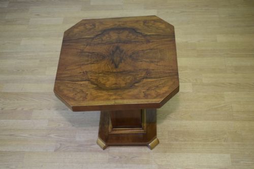 ART DECO WALNUT LAMP TABLE - ADDITIONAL PHOTO 17