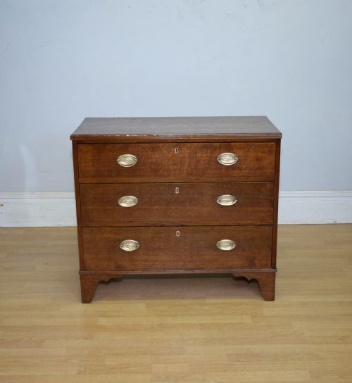 VICTORIAN OAK CHEST OF DRAWERS - ADDITIONAL PHOTO 1