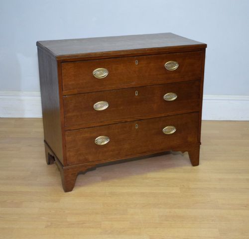 VICTORIAN OAK CHEST OF DRAWERS - ADDITIONAL PHOTO 3