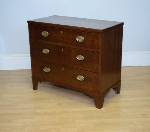 VICTORIAN OAK CHEST OF DRAWERS - ADDITIONAL PHOTO 5