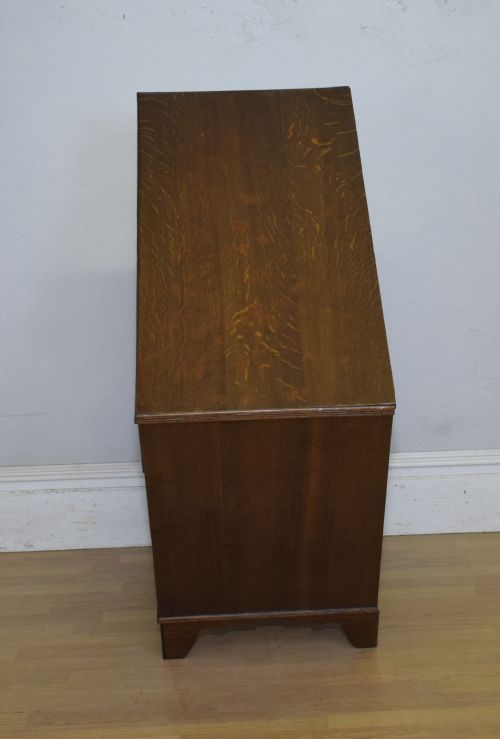 VICTORIAN OAK CHEST OF DRAWERS - ADDITIONAL PHOTO 10