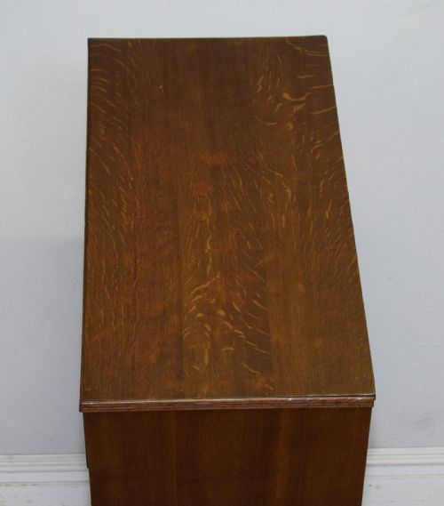 VICTORIAN OAK CHEST OF DRAWERS - ADDITIONAL PHOTO 12