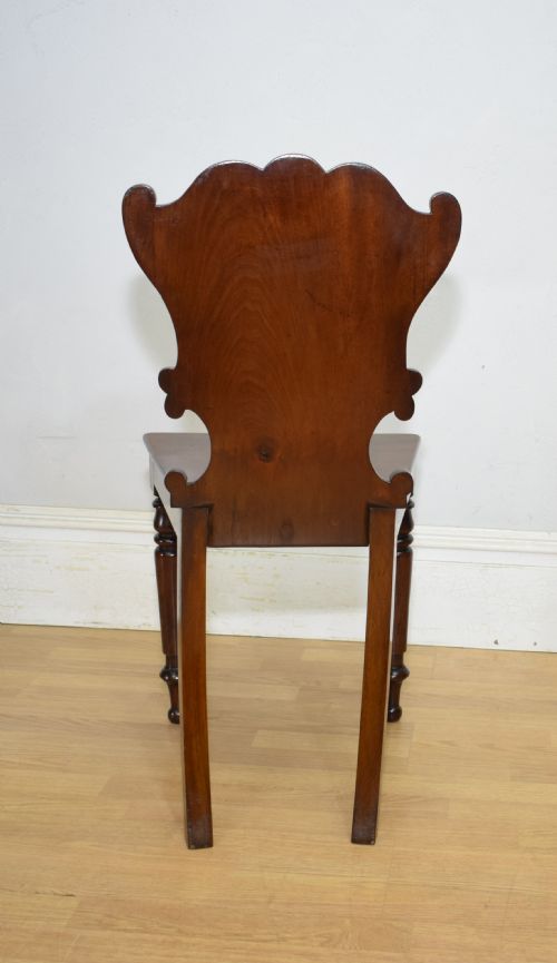 REGENCY HALL CHAIR IN MAHOGANY - ADDITIONAL PHOTO 15