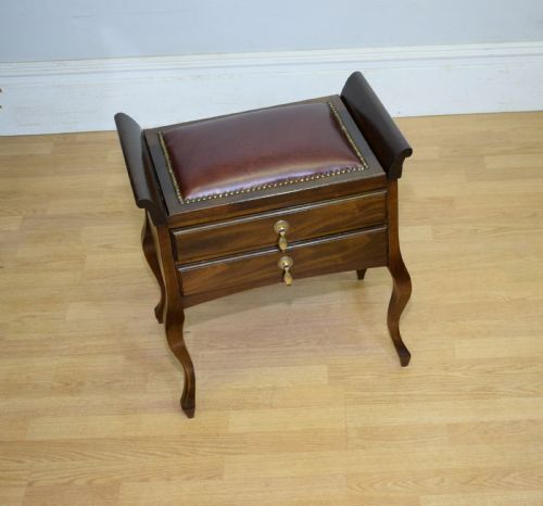 edwardian piano music stool - CATEGORY: ANTIQUE STOOLS - DATED EDWARDIAN
