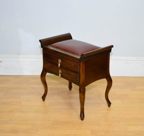 EDWARDIAN PIANO MUSIC STOOL - ADDITIONAL PHOTO 3