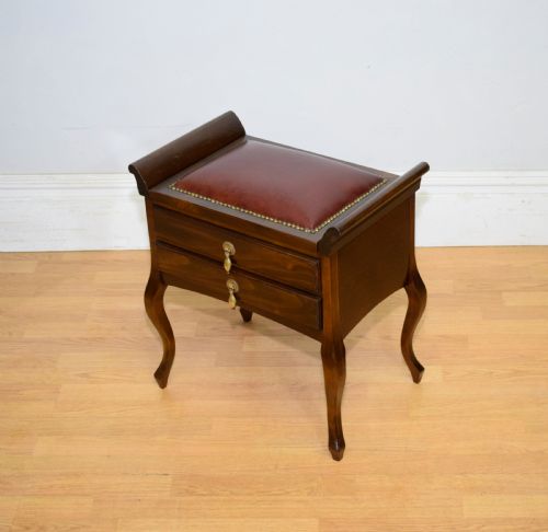 EDWARDIAN PIANO MUSIC STOOL - ADDITIONAL PHOTO 4