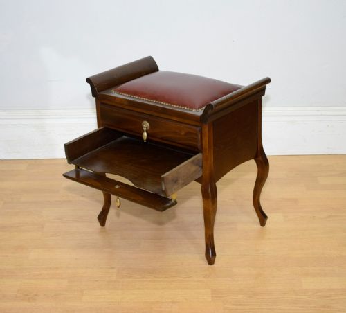 EDWARDIAN PIANO MUSIC STOOL - ADDITIONAL PHOTO 5