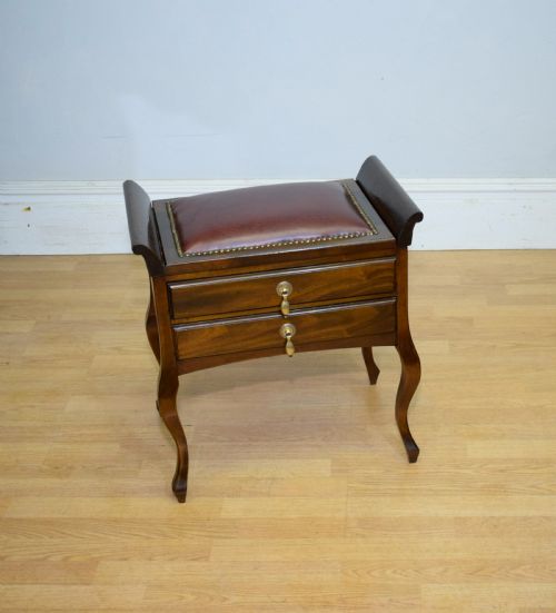 EDWARDIAN PIANO MUSIC STOOL - ADDITIONAL PHOTO 9