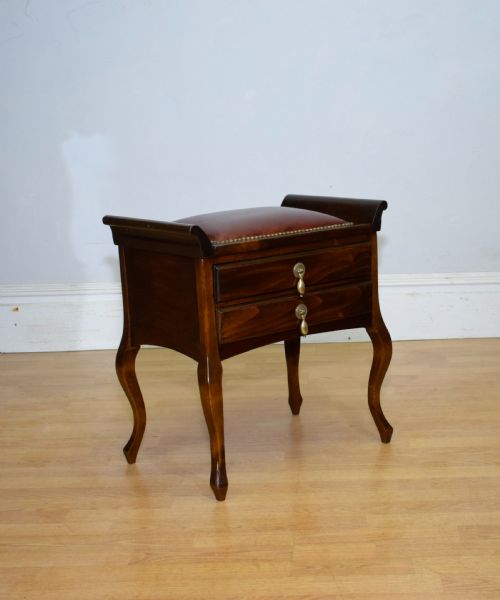EDWARDIAN PIANO MUSIC STOOL - ADDITIONAL PHOTO 13