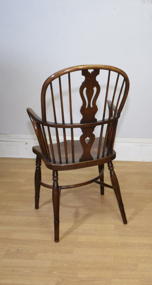 ANTIQUE WINDSOR ARM CHAIR - ADDITIONAL PHOTO 13