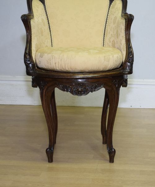 FRENCH SWIVEL ARMCHAIR - ADDITIONAL PHOTO 5