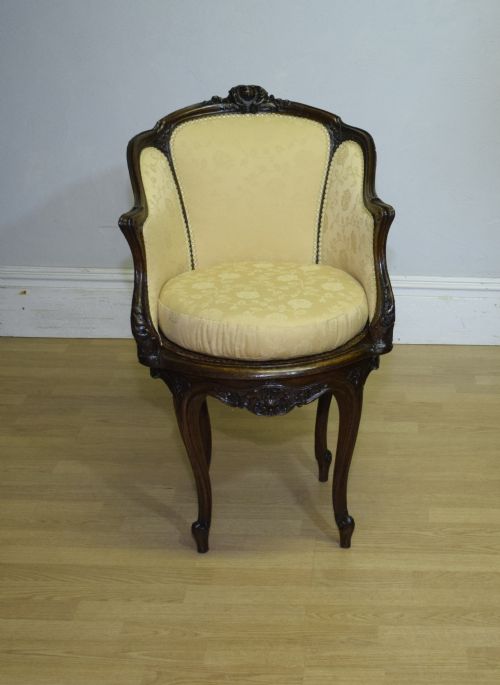 FRENCH SWIVEL ARMCHAIR - ADDITIONAL PHOTO 15