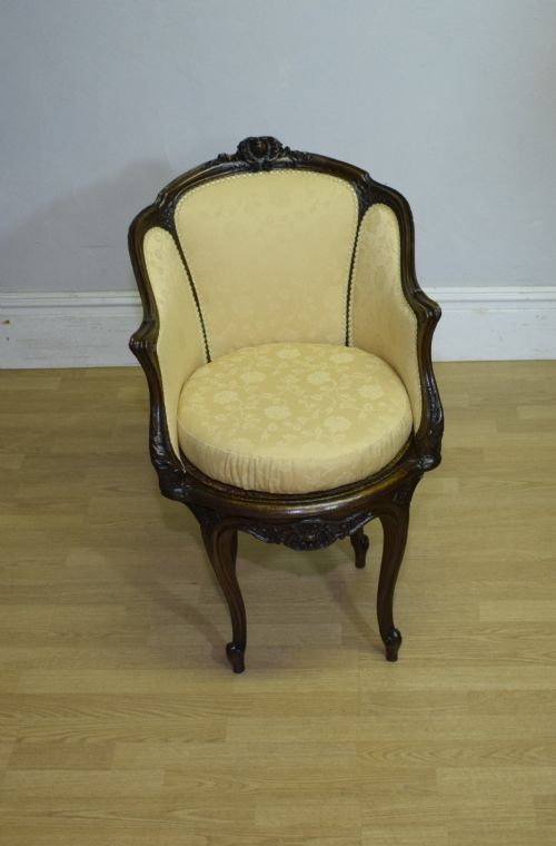 FRENCH SWIVEL ARMCHAIR - ADDITIONAL PHOTO 16