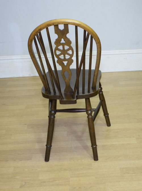 EARLY 20TH CENTURY WHEEL BACK CHAIR - ADDITIONAL PHOTO 11