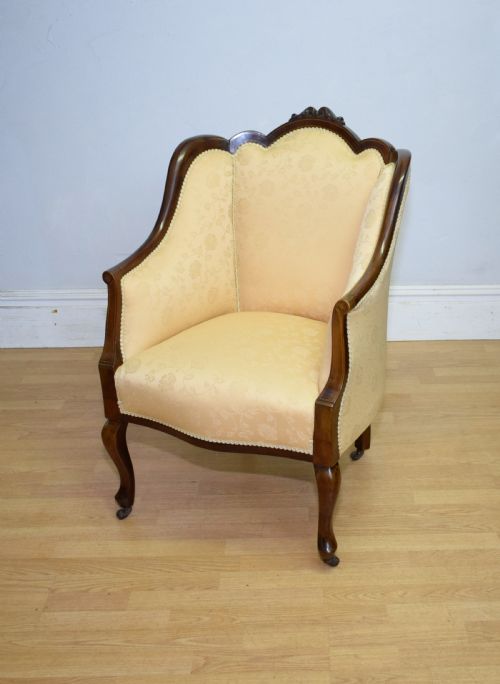 ANTIQUE VICTORIAN ARMCHAIR - ADDITIONAL PHOTO 15