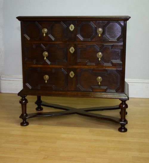 EARLY 20TH CENTURY JACOBEAN CABINET ON STAND - ADDITIONAL PHOTO 4