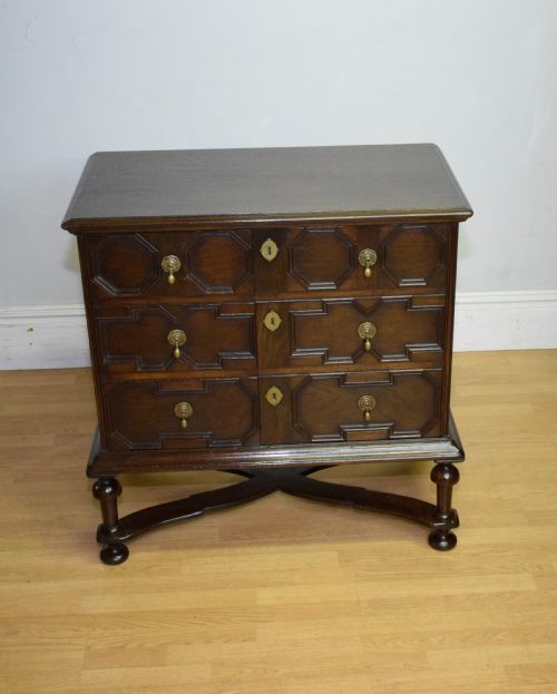 EARLY 20TH CENTURY JACOBEAN CABINET ON STAND - ADDITIONAL PHOTO 5