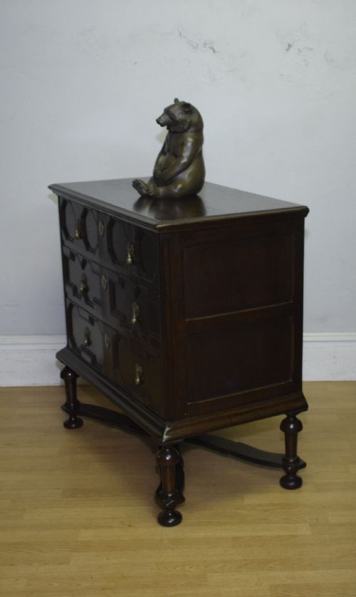 EARLY 20TH CENTURY JACOBEAN CABINET ON STAND - ADDITIONAL PHOTO 15