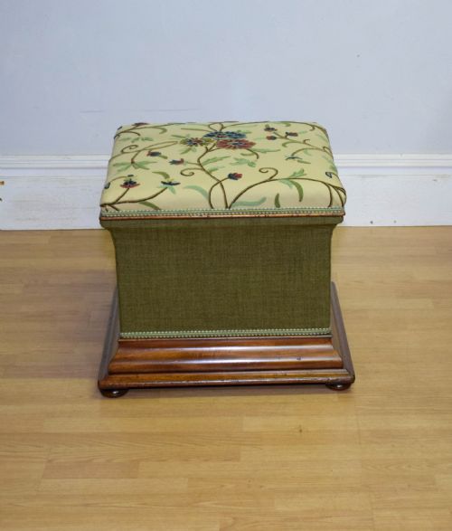 REGENCY OTTOMAN WORK BOX - ADDITIONAL PHOTO 5
