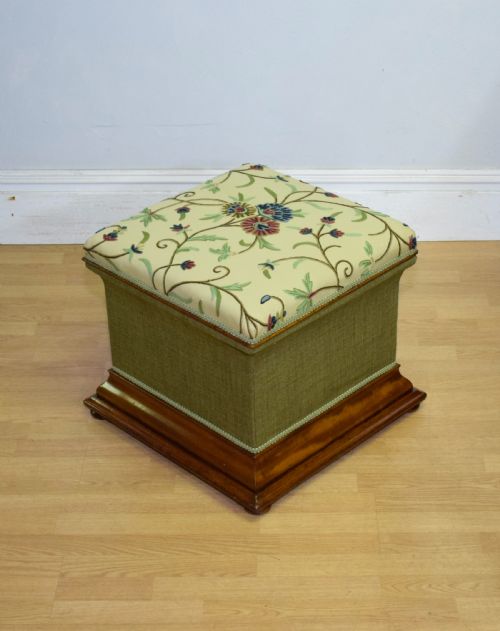 REGENCY OTTOMAN WORK BOX - ADDITIONAL PHOTO 14